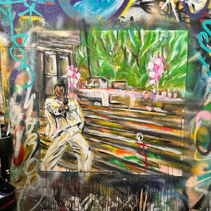 CMB ORIGINAL PAINTING - 30x30"