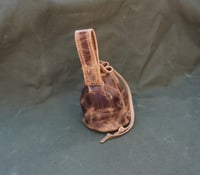 Image 3 of Drawstring Pouch Wax Goat Leather