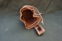 Image 11 of Drawstring Pouch Wax Goat Leather