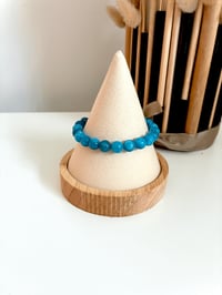 BRACELET APATITE BLEUE 