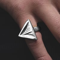 Image 2 of Arrow Ring (Sterling Silver)