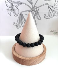 BRACELET PIERRE DE LAVE BOULE 08MM 