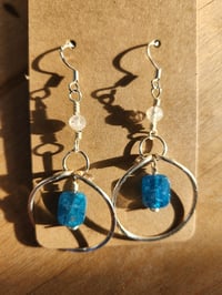 Image 1 of Apatite & Citrine Earrings