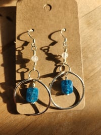 Image 3 of Apatite & Citrine Earrings