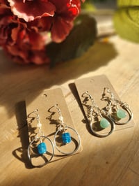 Image 4 of Apatite & Citrine Earrings