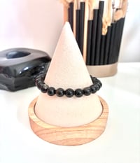 BRACELET OBSIDIENNE DORÉE