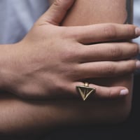 Image 3 of Arrow Ring (18ct Gold Plated)