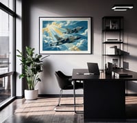 Image 5 of Stampa Fine Art Panavia Tornado IDS in coppia – stampa in stile vintage aeronautica anni ’30/40'