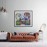 Image 2 of TWO CANARY… — original artwork — collaboration with Lisa Stewart and Marc Craig