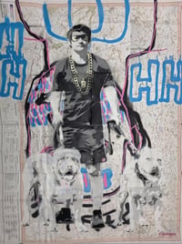Image 1 of MIND, FLOW, LETS GO — original artwork — collaboration with Pixel Punks and Marc Craig