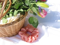 Image 3 of Dusky Pink satin
