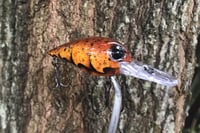 Image 2 of SPEEDBAITS Custom Airbrushed RAPALA WIGGLE WART CLONE 3232