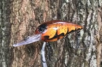 Image 3 of SPEEDBAITS Custom Airbrushed RAPALA WIGGLE WART CLONE 3232