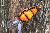 Image 4 of SPEEDBAITS Custom Airbrushed RAPALA WIGGLE WART CLONE 3232