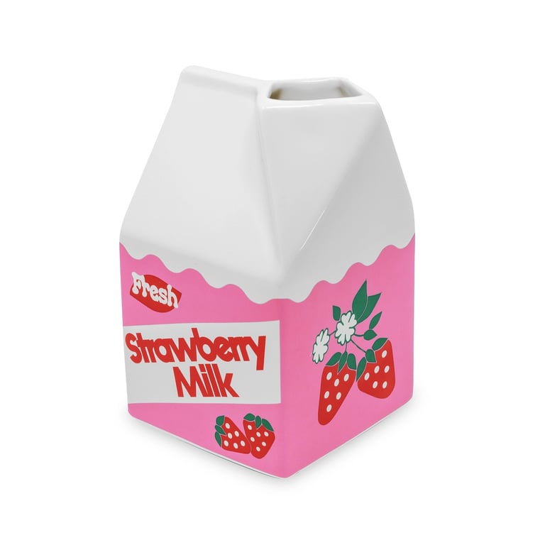 PETIT VASE LAIT FRAISE