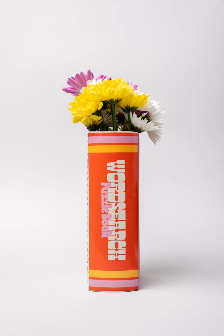 VASE MOTS MÊLÉS Image 8
