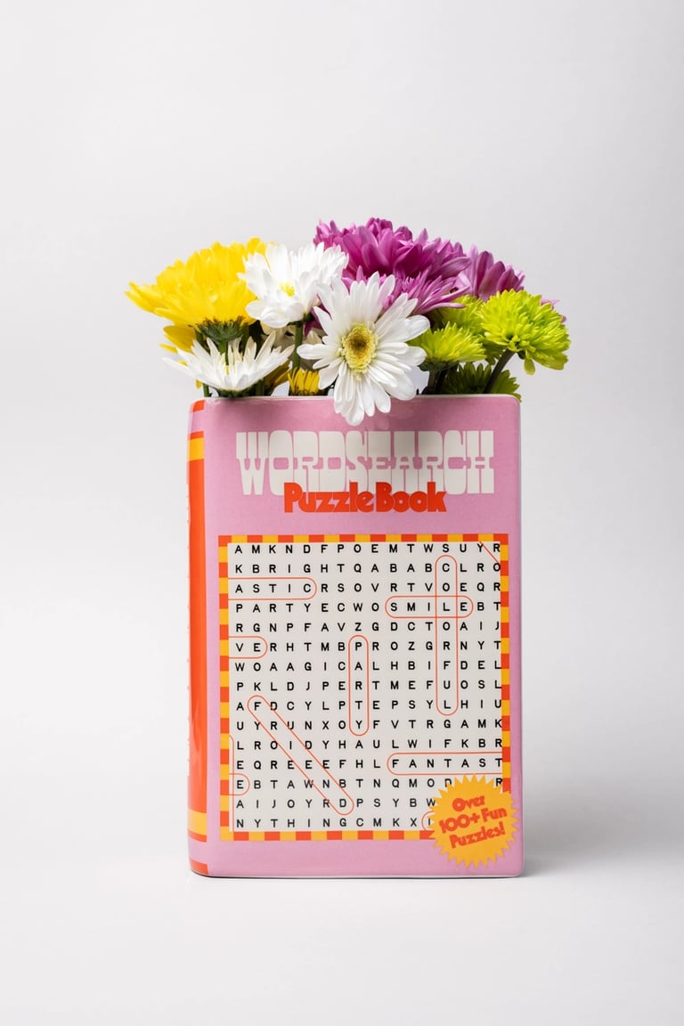 VASE MOTS MÊLÉS Image 4
