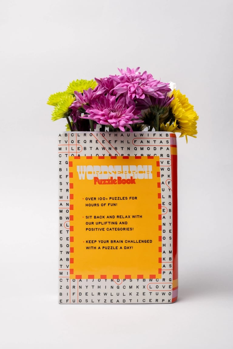 VASE MOTS MÊLÉS Image 12