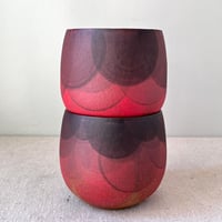 Image 3 of cherry cups: set of two