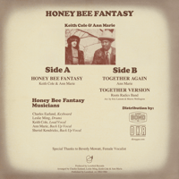Image 2 of Keith Cole/Ann Marie - Honey Bee Fantasy/Together Again 12" (Lovebird)