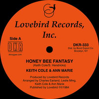 Image 3 of Keith Cole/Ann Marie - Honey Bee Fantasy/Together Again 12" (Lovebird)