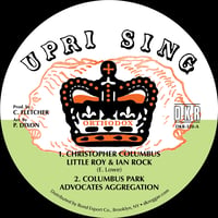Image 1 of Little Roy & Ian Rock/Pablove Black - Christopher Columbus/Reaching Our Goal/Kissinger in Africa 12"