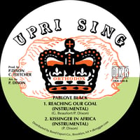 Image 2 of Little Roy & Ian Rock/Pablove Black - Christopher Columbus/Reaching Our Goal/Kissinger in Africa 12"