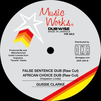 Image 2 of Gussie Clarke - Dubplate Style Raw Cuts 12" EP (Music Works)