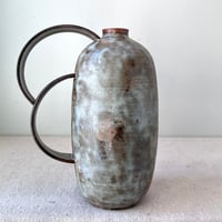 Image 3 of a rustic sage vase: small