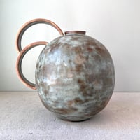 Image 2 of a rustic sage vase: large
