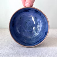 Image 3 of a dot bowl: pastel periwinkle