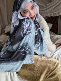 Image 5 of Reminiscent Of A Leftover Memory in Silver Ivory Blue