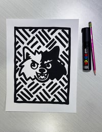 Image 3 of "MN WOLVES" ORIGINAL DRAWINGS