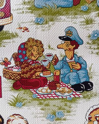 1980s Vintage Peterlee Wallpaper Rolls - Postman Pat Childrens Cartoon 80s Kids - (Set of 2 Rolls) – detail view 12