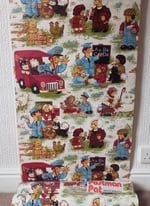 1980s Vintage Peterlee Wallpaper Rolls - Postman Pat Childrens Cartoon 80s Kids - (Set of 2 Rolls) thumbnail 2