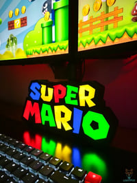 Image 3 of Lampe LED 3D Super Mario – Décoration Gaming RGB | Lightfox