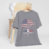 Image 8 of Patriotic Tree of Life Roots T-Shirt 