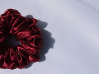 Image 2 of  Burgundy satin