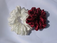Image 4 of  Burgundy satin