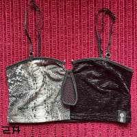 Image 4 of SIZE S | BIKOLOR SEPTUM CROPTOP | VERSIONS 1 TO 8