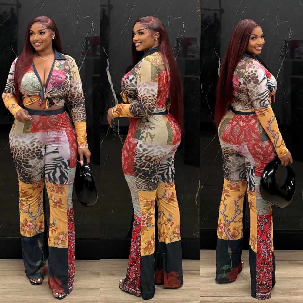 Image of MIXED BREED PANTS SET