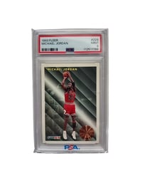 Image 1 of Fleer 1993 #224 Michael Jordan League Leader PSA 9 Mint