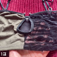 Image 10 of SIZE S | BIKOLOR SEPTUM CROPTOP | VERSIONS 9 TO 20