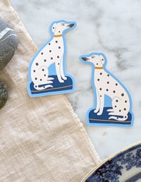 Image 3 of Staffordshire Dalmatian Sticker Pair