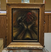 Image 1 of Devil's Egg - version #1, unused/rejected painting from "Sorcery: Contested Realm"
