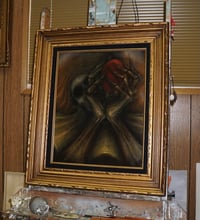 Image 3 of Devil's Egg - version #1, unused/rejected painting from "Sorcery: Contested Realm"