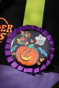 vintage halloween rosette 