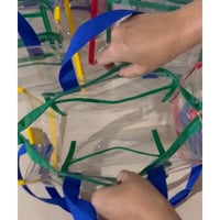 Image 4 of Personalized Clear PVC Tote Bag - (Pre-Order)