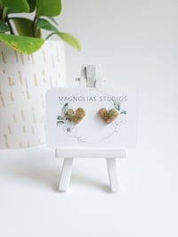 Image 2 of Moss Meadows Marble Geometric Hearts