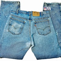 Image 5 of Men's Levi's 509 Vintage 86 Orange tab jeans , SZ 36/34 (actual SZ 34/32) med wash 